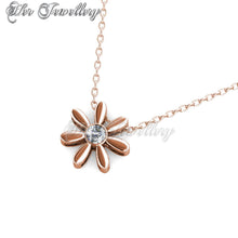 Swarovski Crystals Petra Pendant (Rose Gold) - Her Jewellery