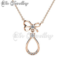 Swarovski Crystals Posie Droplet Pendant - Her Jewellery