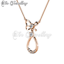 Swarovski Crystals Posie Droplet Pendant - Her Jewellery