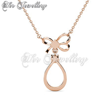 Swarovski Crystals Posie Droplet Pendant - Her Jewellery