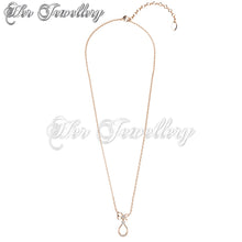 Swarovski Crystals Posie Droplet Pendant - Her Jewellery