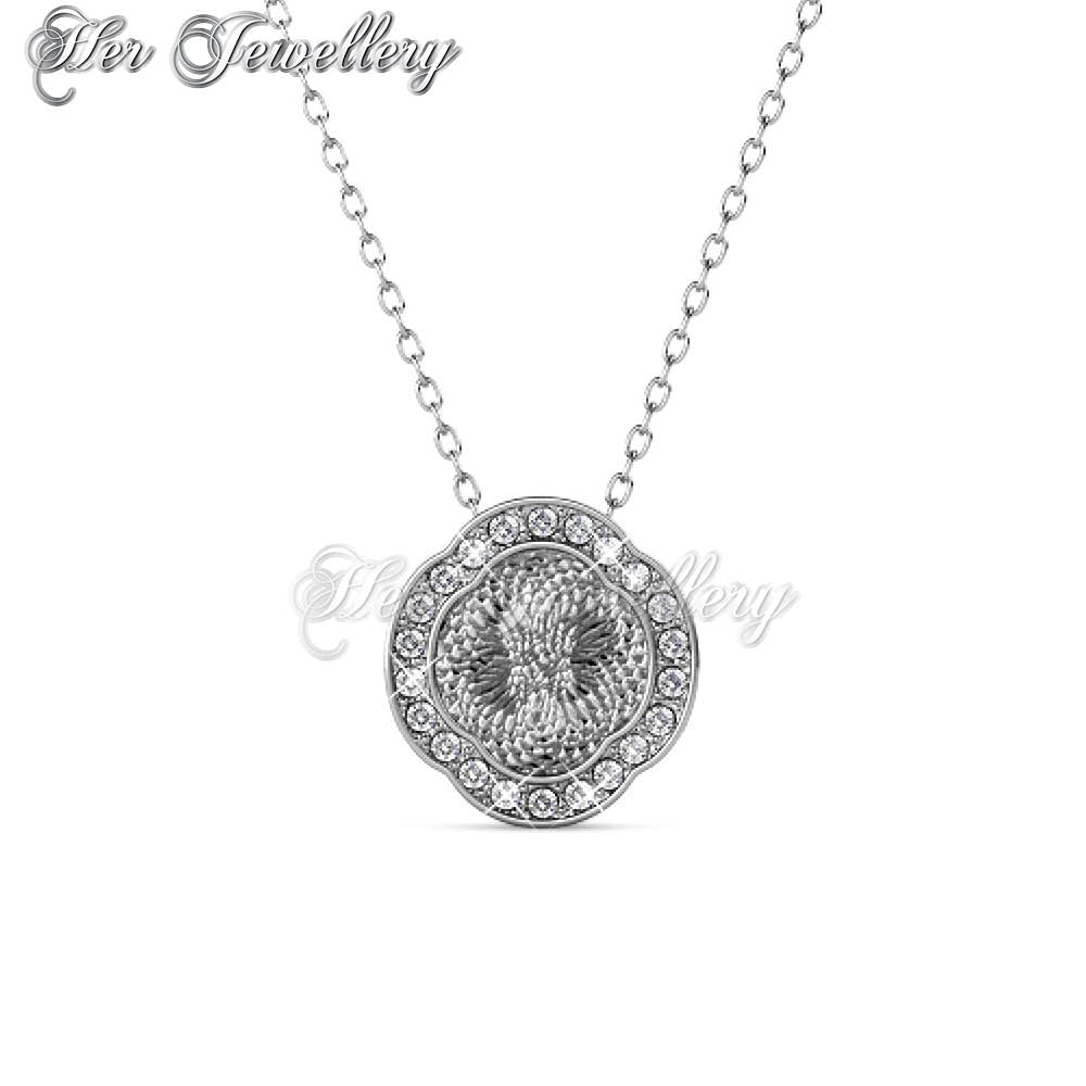Swarovski Crystals Puddle Pendant‏ - Her Jewellery