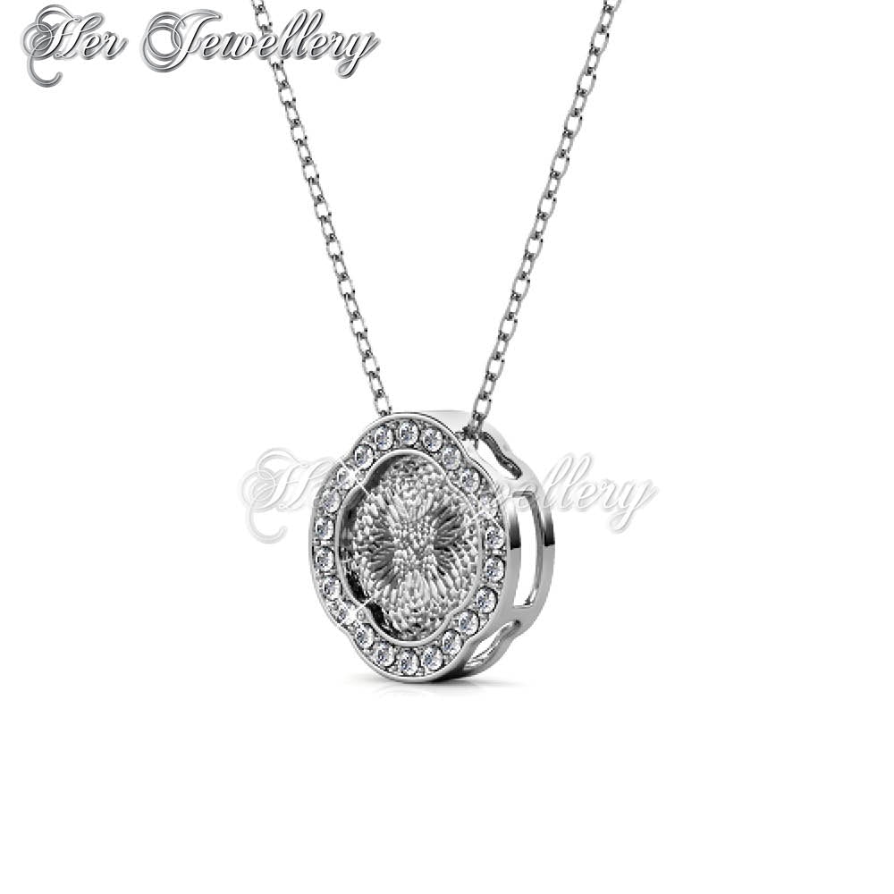 Swarovski Crystals Puddle Pendant‏ - Her Jewellery