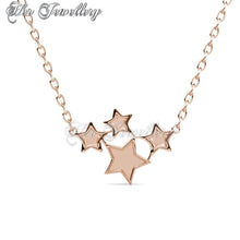 Swarovski Crystals Quad Star Pendant‏ - Her Jewellery