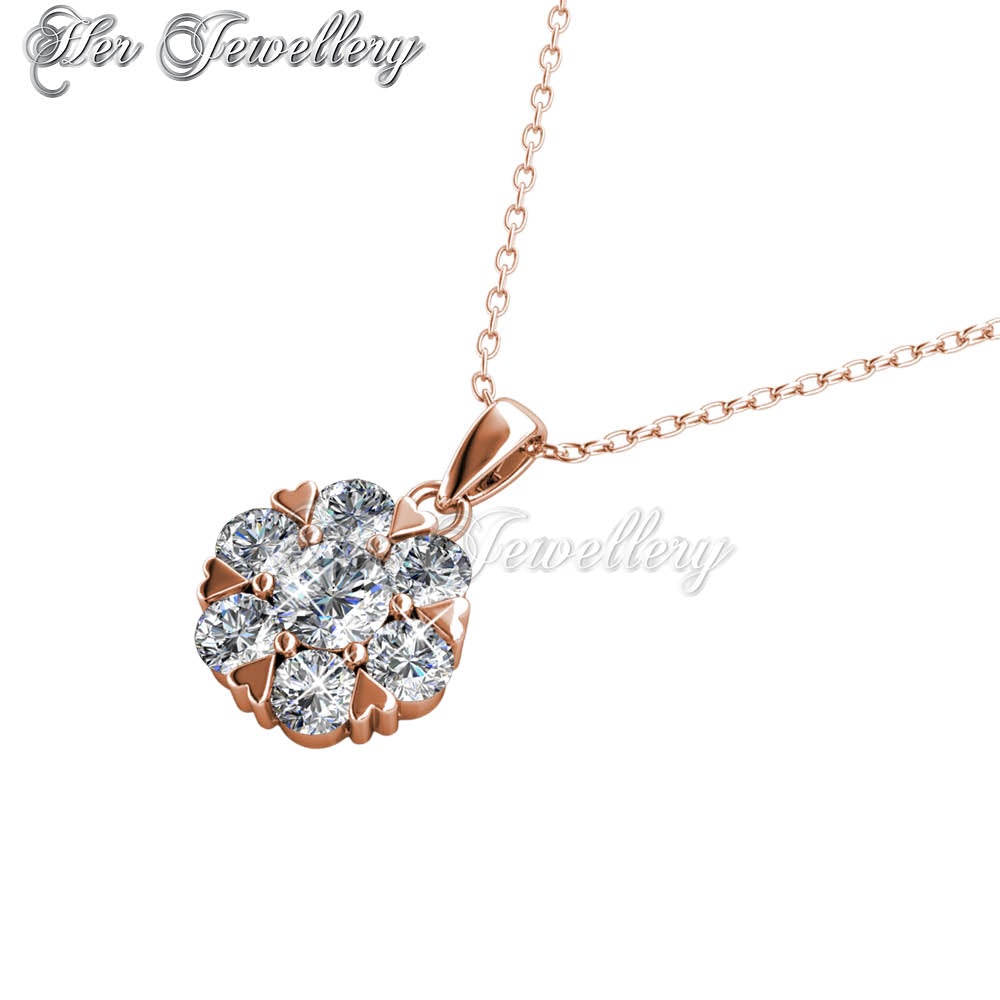 Swarovski Crystals Romance Pendant - Her Jewellery