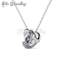 Swarovski Crystals Rose Crystal Pendant - Her Jewellery