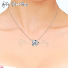 Swarovski Crystals Rose Crystal Set - Her Jewellery