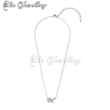 Swarovski Crystals Rose Pendant‏ - Her Jewellery