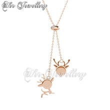 Swarovski Crystals Rudolph Crystal Pendant - Her Jewellery