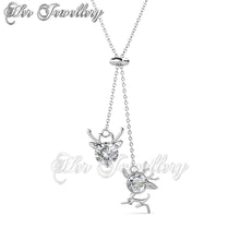 Swarovski Crystals Rudolph Crystal Pendant - Her Jewellery