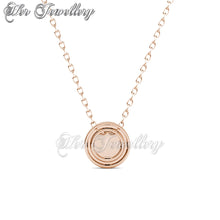 Swarovski Crystals Saffron Pendant - Her Jewellery