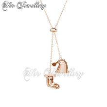 Swarovski Crystals Santa's Pendant - Her Jewellery