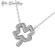 Swarovski Crystals Shamrock Set - Her Jewellery