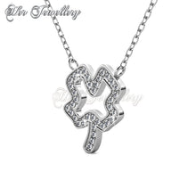 Swarovski Crystals Shamrock Set - Her Jewellery