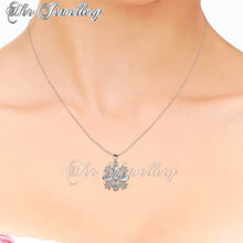 Swarovski Crystals Snow Pendant - Her Jewellery