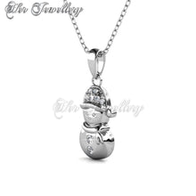 Swarovski Crystals Snow Angel Pendant - Her Jewellery