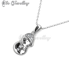 Swarovski Crystals Snow Angel Pendant - Her Jewellery