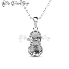 Swarovski Crystals Snow Angel Pendant - Her Jewellery