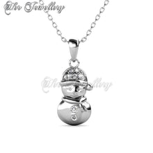 Swarovski Crystals Snow Angel Pendant - Her Jewellery