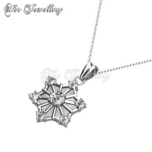 Swarovski Crystals Snowflakes Set - Her Jewellery