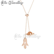 Swarovski Crystals Astra Space Pendant - Her Jewellery