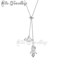 Swarovski Crystals Astra Space Pendant - Her Jewellery