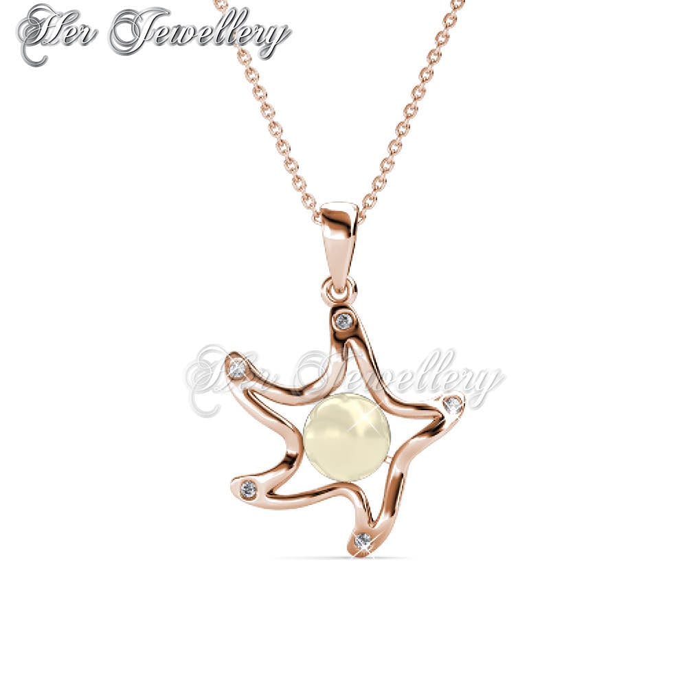 Starfish Pearl Pendant