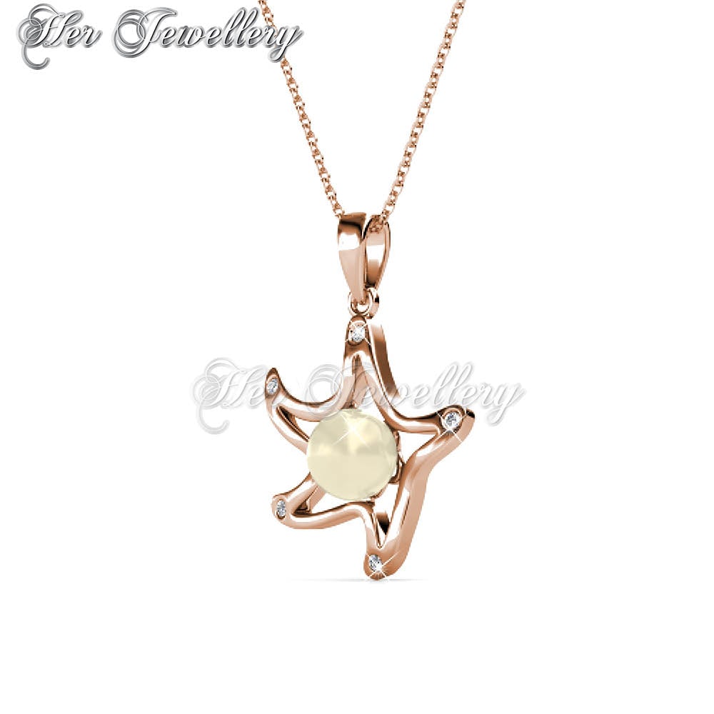 Starfish Pearl Pendant