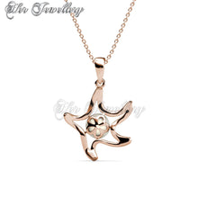Starfish Pearl Pendant