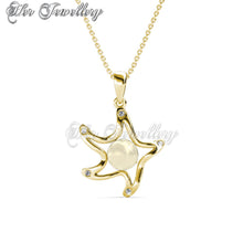 Starfish Pearl Pendant