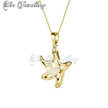 Starfish Pearl Pendant