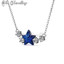 Swarovski Crystals Starry Pendant - Her Jewellery