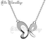 Swarovski Crystals Sweety Butterfly Pendant - Her Jewellery
