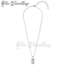 Swarovski Crystals Totoro Pendant - Her Jewellery