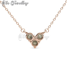 Swarovski Crystals Troika Pendant‏ - Her Jewellery