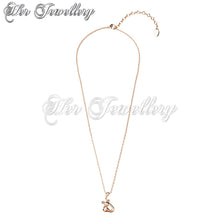 Swarovski Crystals Trumpet Mice Pendant - Her Jewellery