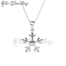 Swarovski Crystals Twinkle Flakes Pendant - Her Jewellery