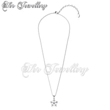 Swarovski Crystals Twinkle Flakes Pendant - Her Jewellery