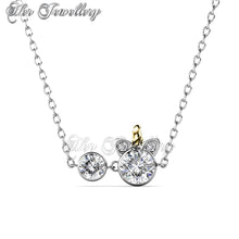 Swarovski Crystals Unicorn Pendant - Her Jewellery