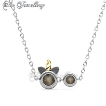 Swarovski Crystals Unicorn Pendant - Her Jewellery