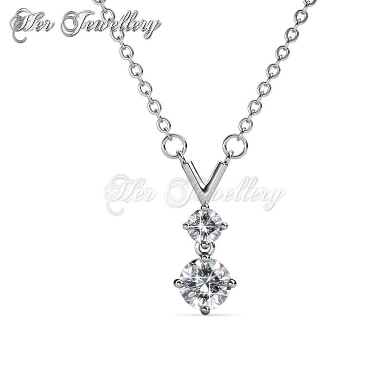 Swarovski Crystals Valarie Pendant‏ - Her Jewellery