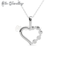 Swarovski Crystals Valentina Pendant‏ - Her Jewellery