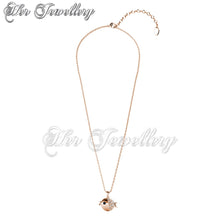 Swarovski Crystals Little Fugu Pendant - Her Jewellery