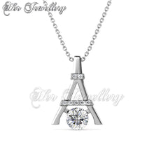 Swarovski Crystals Romantic Paris Pendant - Her Jewellery