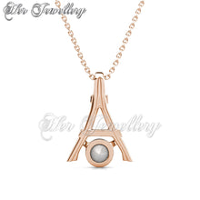 Swarovski Crystals Romantic Paris Pendant - Her Jewellery