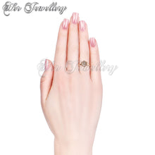 Swarovski Crystals Amaryllis Ring - Her Jewellery