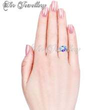 Swarovski Crystals Geode Ring - Her Jewellery