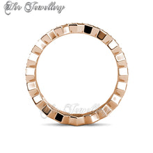 Swarovski Crystals Irene Ring (Rose Gold) - Her Jewellery