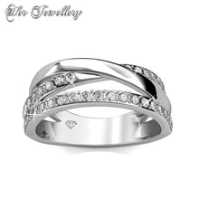 Swarovski Crystals Kris Ring - Her Jewellery