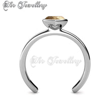 Swarovski Crystals Liebe Ring - Her Jewellery